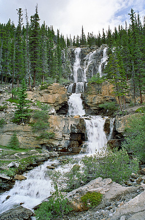 Cascading Waterfall